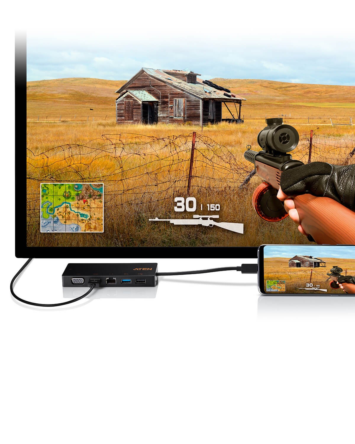 داک استیشن آتن UH3236