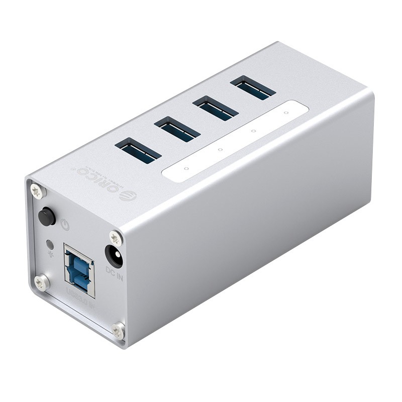 هاب 4 پورت USB 3.0 آداپتور دار اوریکو A3H4-U3-NBC