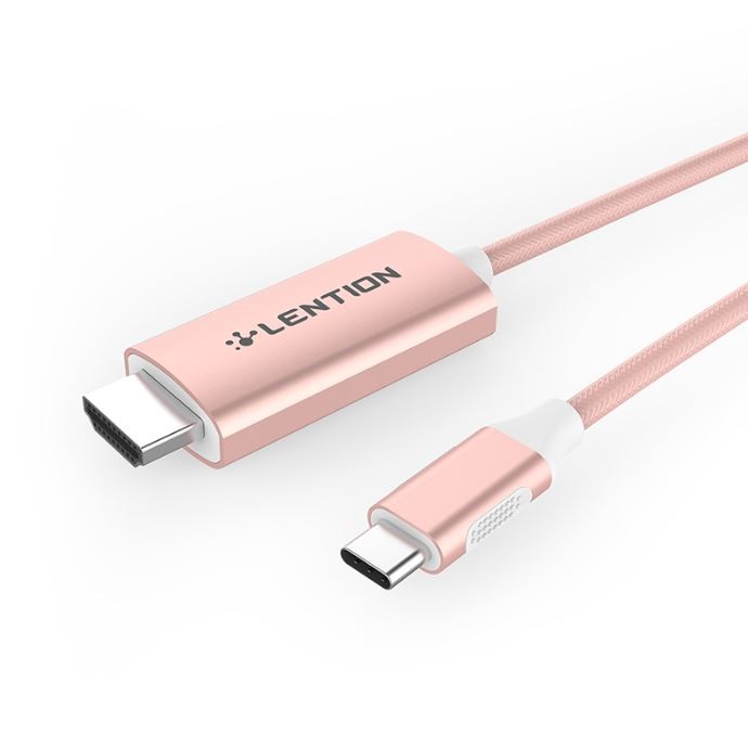 کابل تبدیل USB-C به HDMI لنشن CU707 طول 3 متر