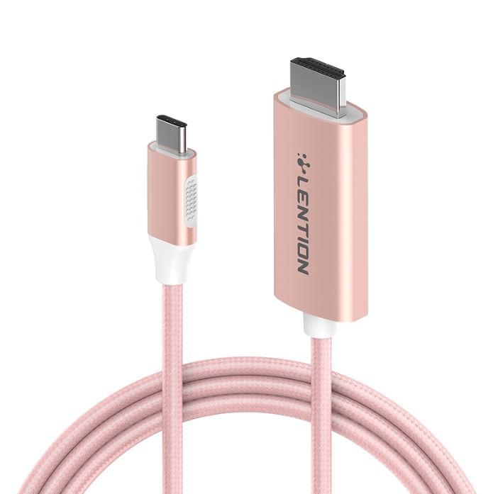 کابل تبدیل USB-C به HDMI لنشن CU707 طول 3 متر