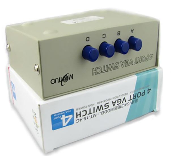 سویچ 4 پورت VGA دستی