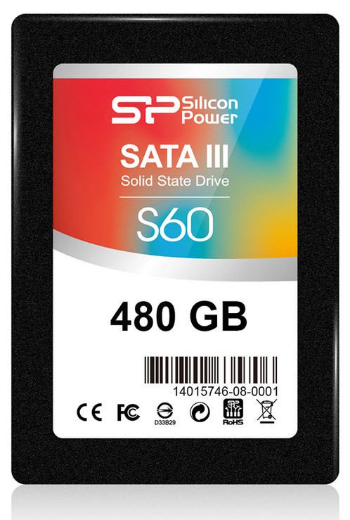 حافظه اس اس دی سیلیکون پاور Slim S60 ظرفیت 120 گیگابایت
