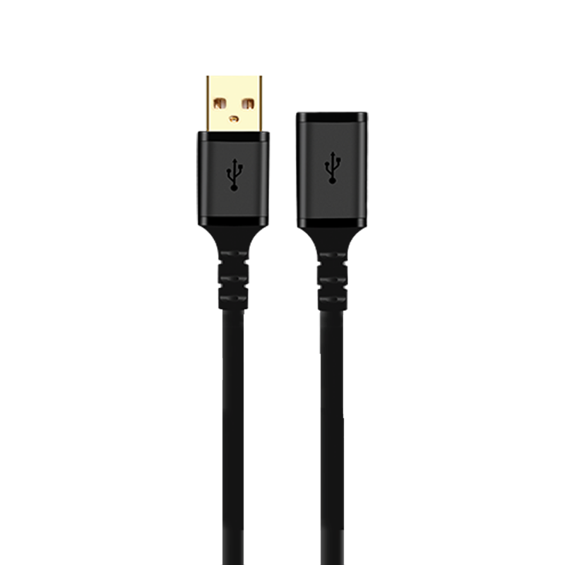 کابل افزایش طول USB 2.0 کی نت پلاس مدل KP-CUE2050 طول 5 متر