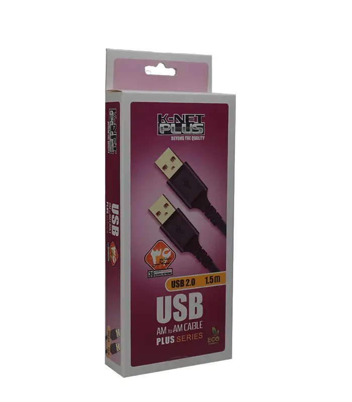 کابل لینک USB 2.0 کی نت پلاس مدل KP-CUAM2015 طول 1.5 متر