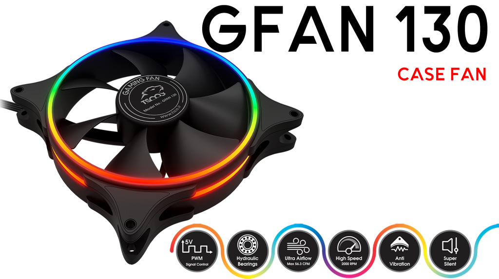 فن کیس تسکو مدل GFAN 330 بسته 3 عددی