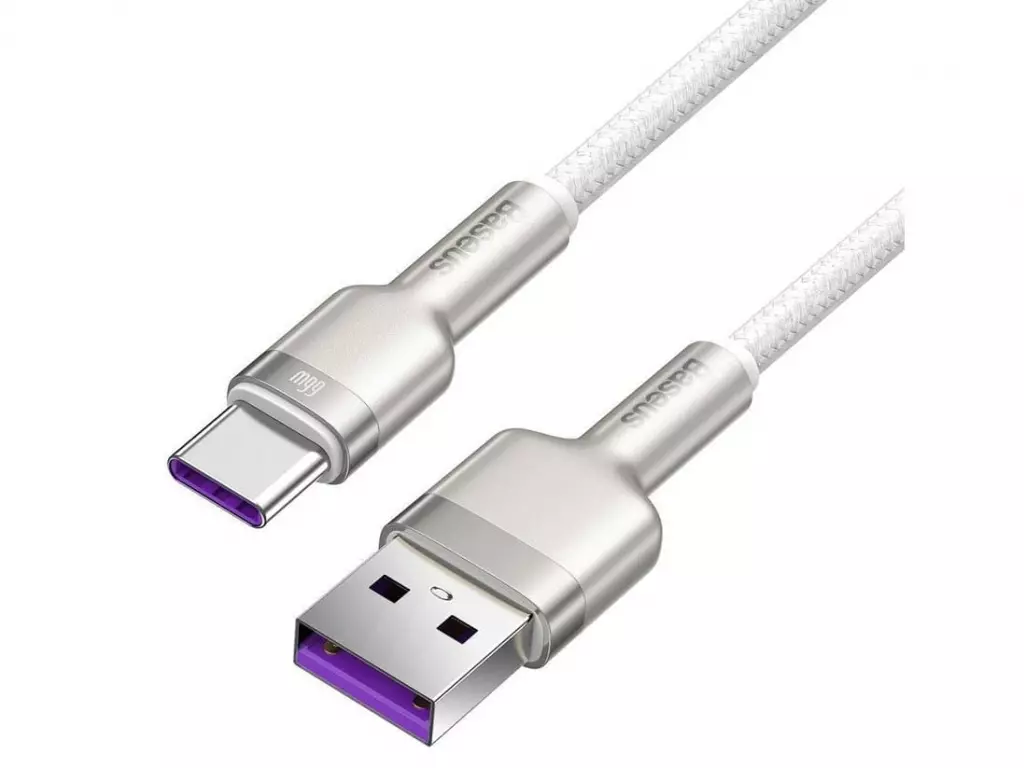 کابل شارژ Type-C باسئوس مدل CAKF000101 طول 1 متر