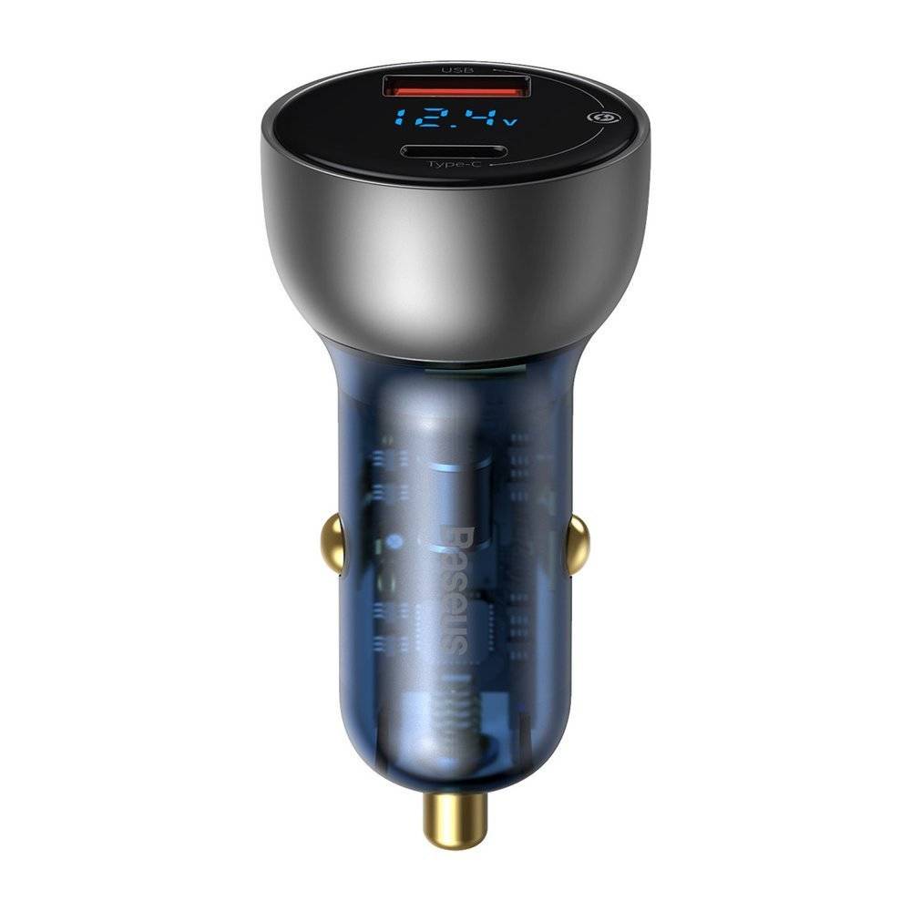 شارژر فندکی باسئوس 65W مدل CCKX-C0A