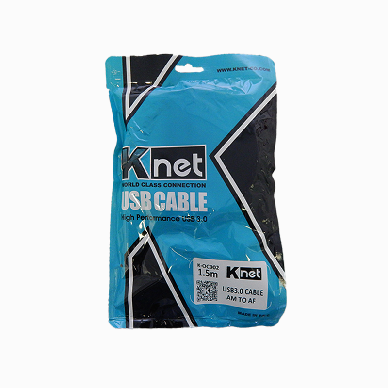 کابل افزایش طول USB3.0 کی نت مدل K-CUE30015 طول 1.5 متر