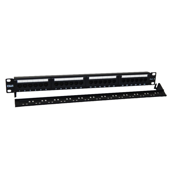 پچ پنل 24 پورت Cat6 UTP کی نت مدل K-NPC6U024