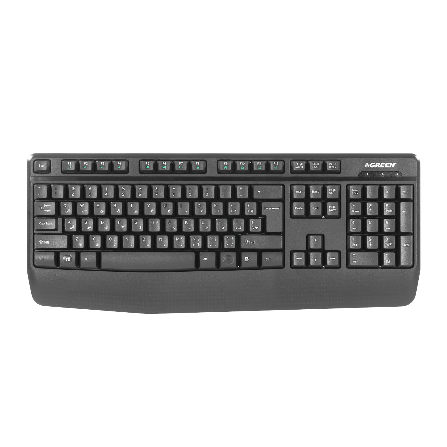 کیبورد بی سیم گرین مدل GK306W