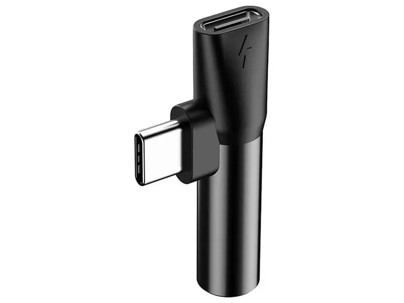 تبدیل Type-c به Type-c - AUX باسئوس مدل CATL41-01
