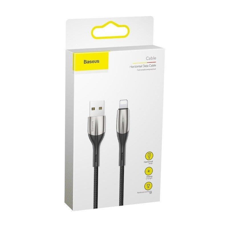 کابل شارژ Lightning باسئوس مدل CALSP-B01 طول 1 متر
