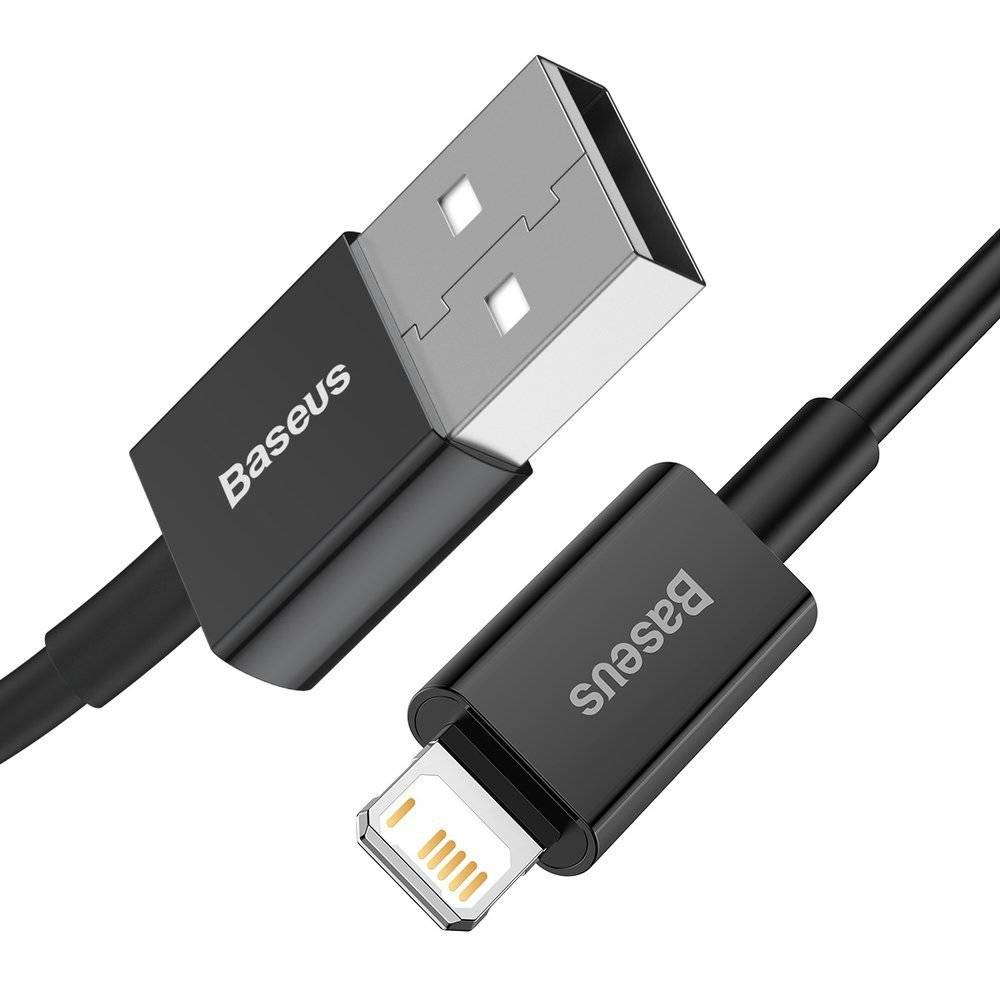 کابل شارژ Lightning باسئوس مدل CALYS-A01 طول 1 متر