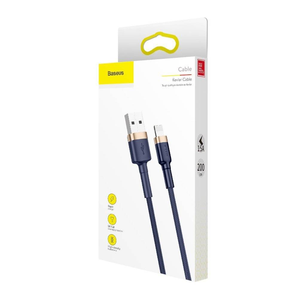 کابل شارژ Lightning باسئوس مدل CALKLF-CV3 طول 2 متر
