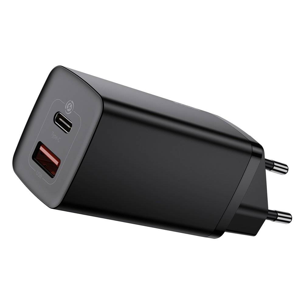 شارژر دیواری باسئوس 65W مدل CCGAN2L-B01