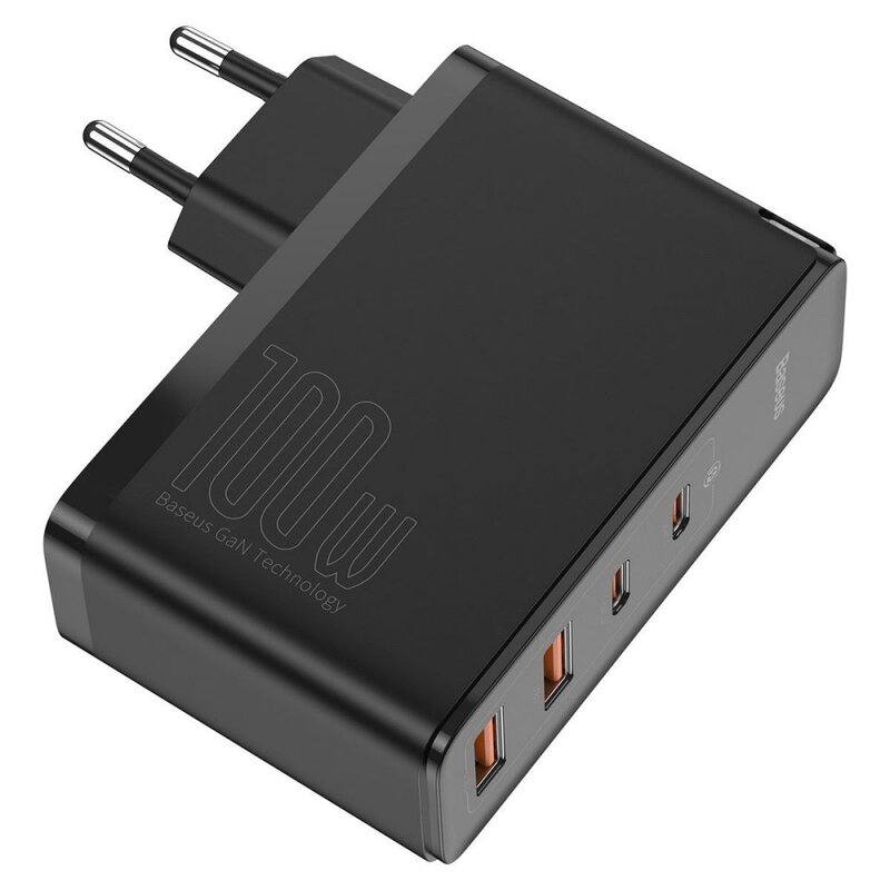 شارژر دیواری باسئوس100W مدل CCGAN2P-L01