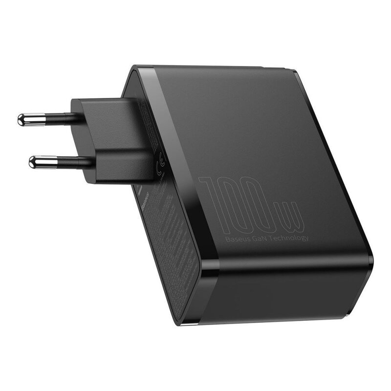 شارژر دیواری باسئوس100W مدل CCGAN2P-L01