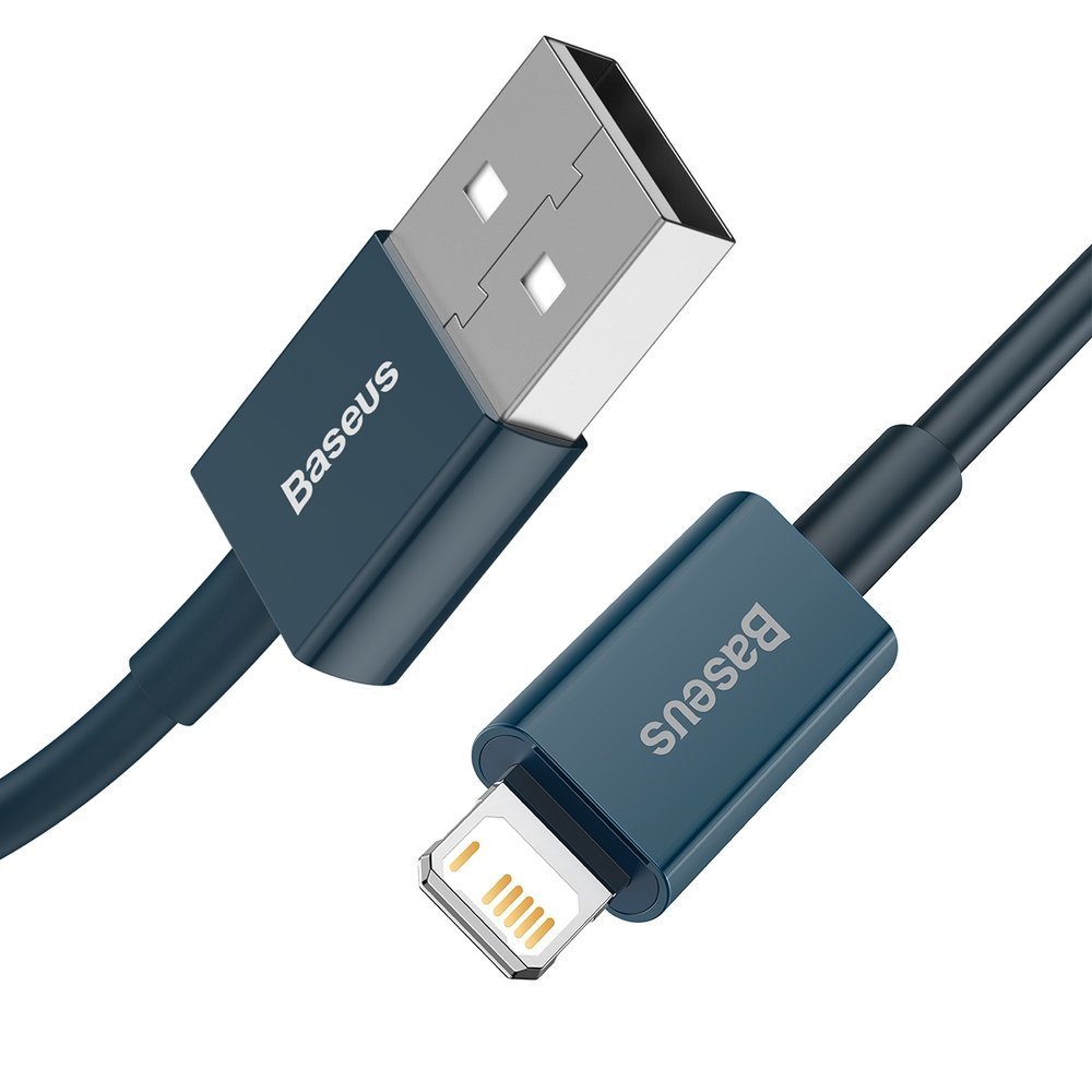 کابل شارژ Lightning باسئوس CALYS-A03 طول 1 متر