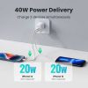 شارژر دیواری یوگرین 40W مدل CD243 10343