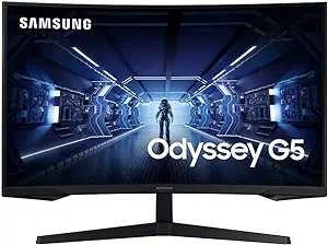 مانیتور گیمینگ سامسونگ مدل Odyssey G5 LC32G55TQ سایز 32 اینچ