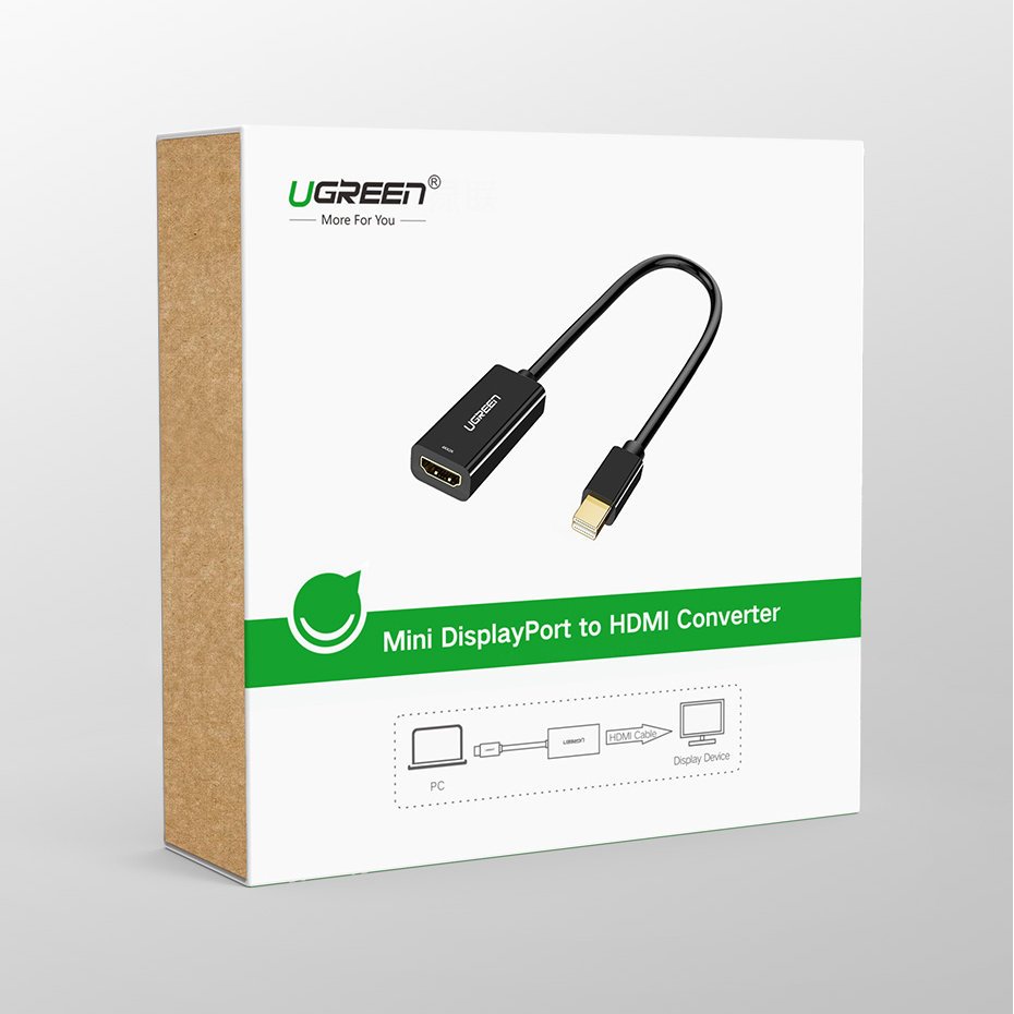 مبدل Mini DisplayPort به HDMI یوگرین مدل MD112 40360