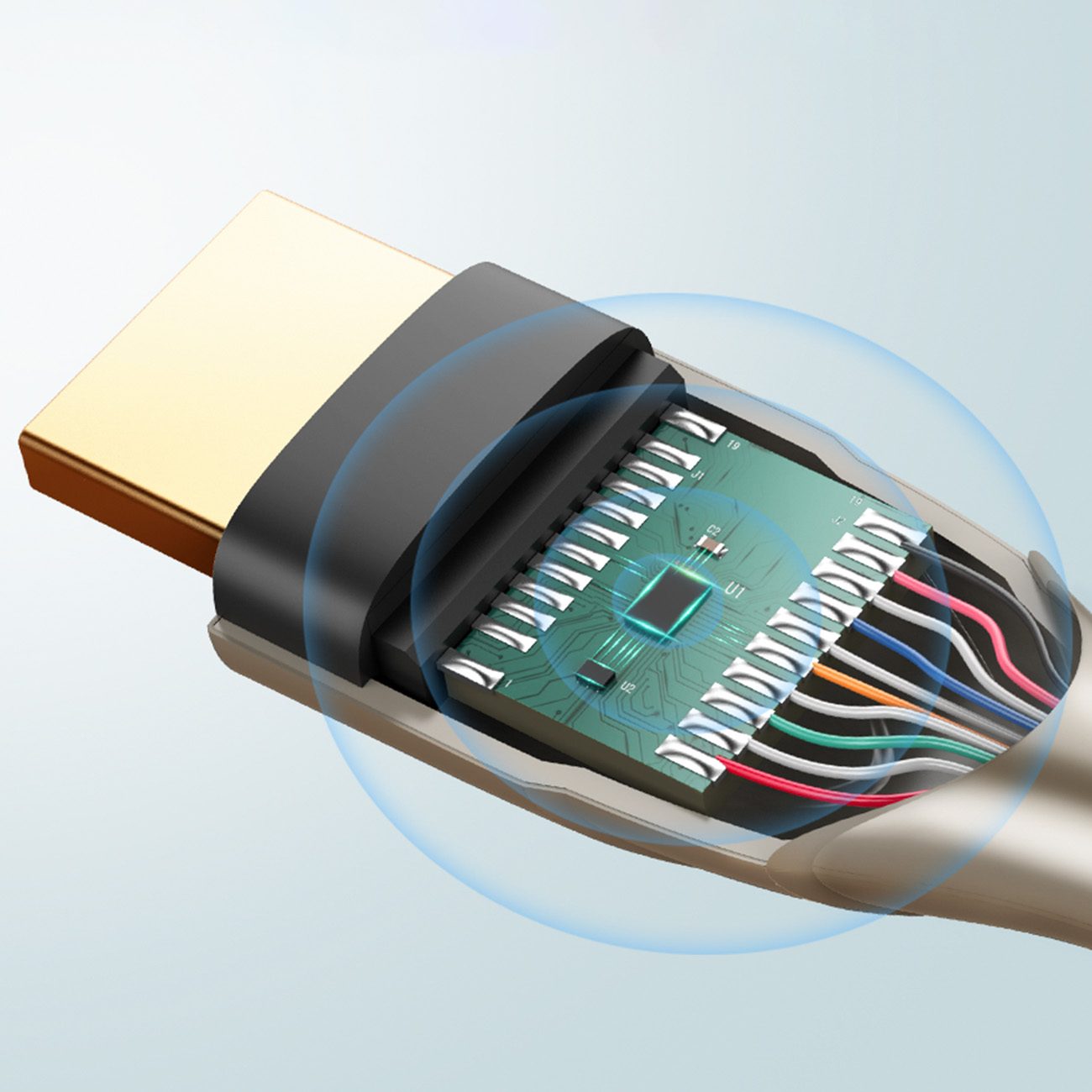 کابل HDMI 4K ورژن 2.0 یوگرین مدل HD131 50107 طول 1.5 متر