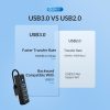 هاب 4 پورت USB 3.0 اوریکو مدل PW4U-C3