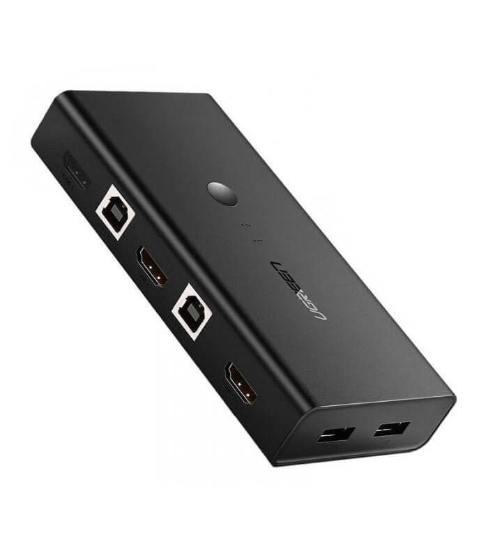 KVM سوئیچ 2 پورت HDMI یوگرین مدل 50744 CM200