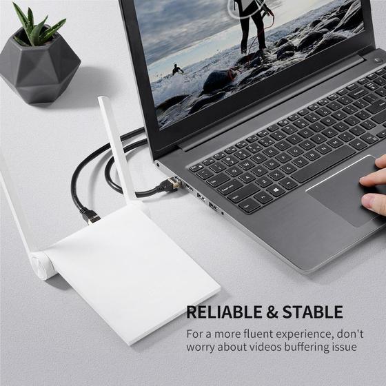 پچ کورد CAT7 STP یوگرین مدل NW107 11270 طول 3 متر