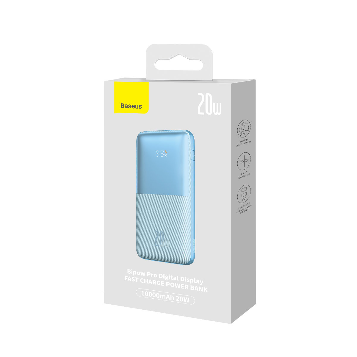 پاوربانک 10000mAh باسئوس 20w مدل PPBD040203