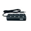 هاب 4 پورت USB 3.0 کی نت مدل K-HUAMH504