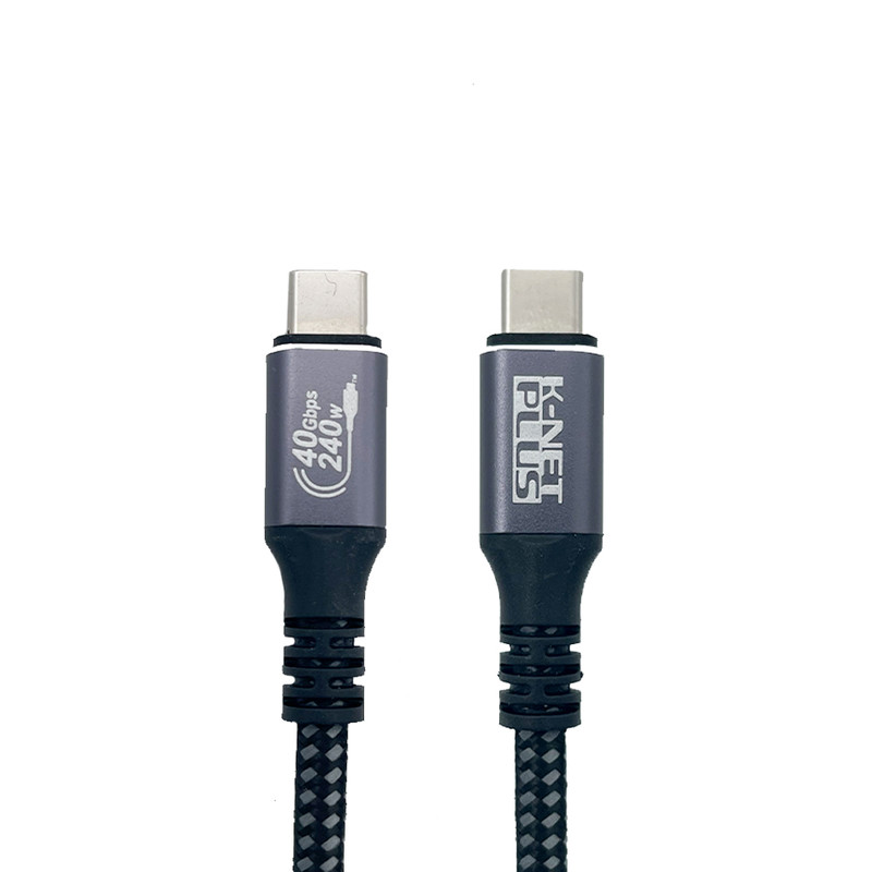 کابل Type-c Ver 4.0 کی نت پلاس مدل KP-CUCM4010 طول 1 متر