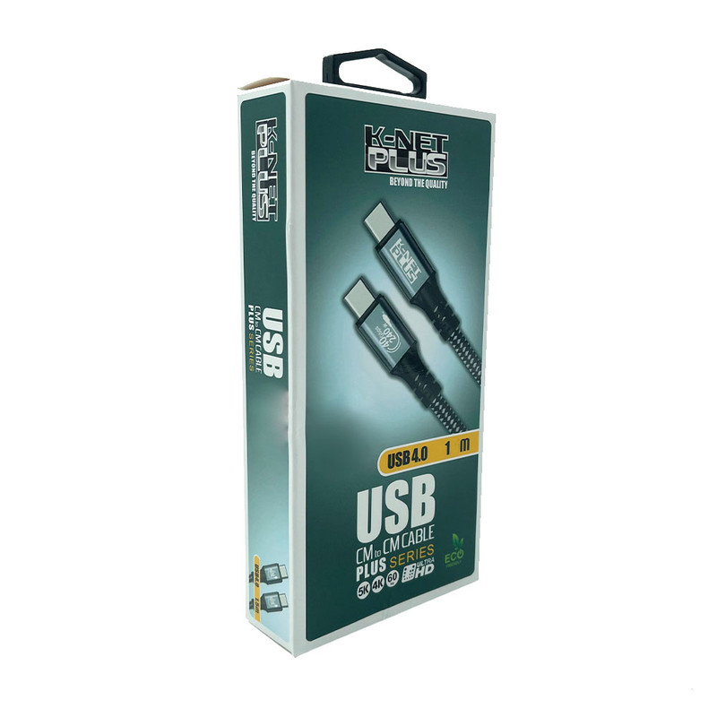 کابل Type-c Ver 4.0 کی نت پلاس مدل KP-CUCM4010 طول 1 متر