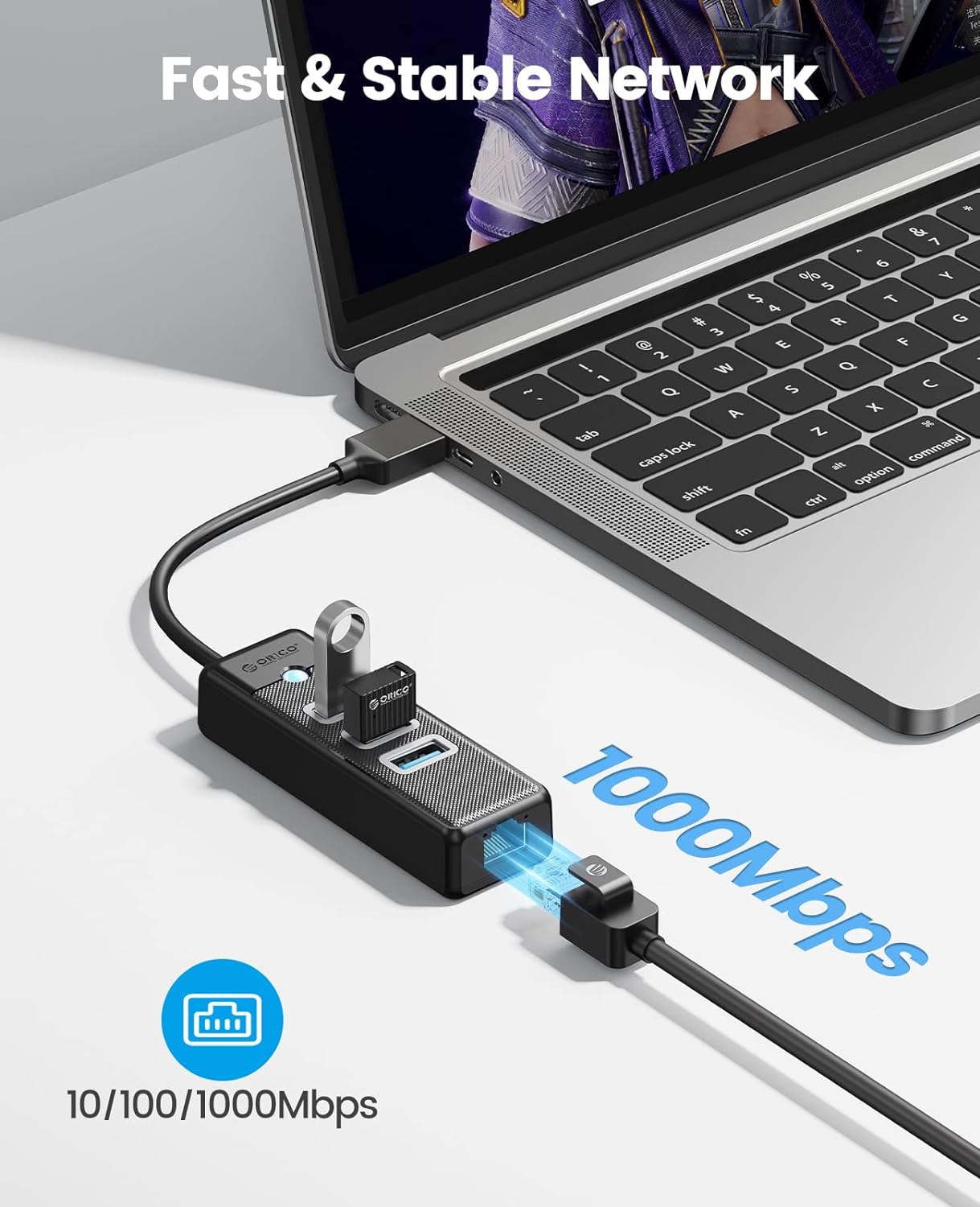 هاب 4 پورت Type-C اوریکو مدل PW3UR-C3-015