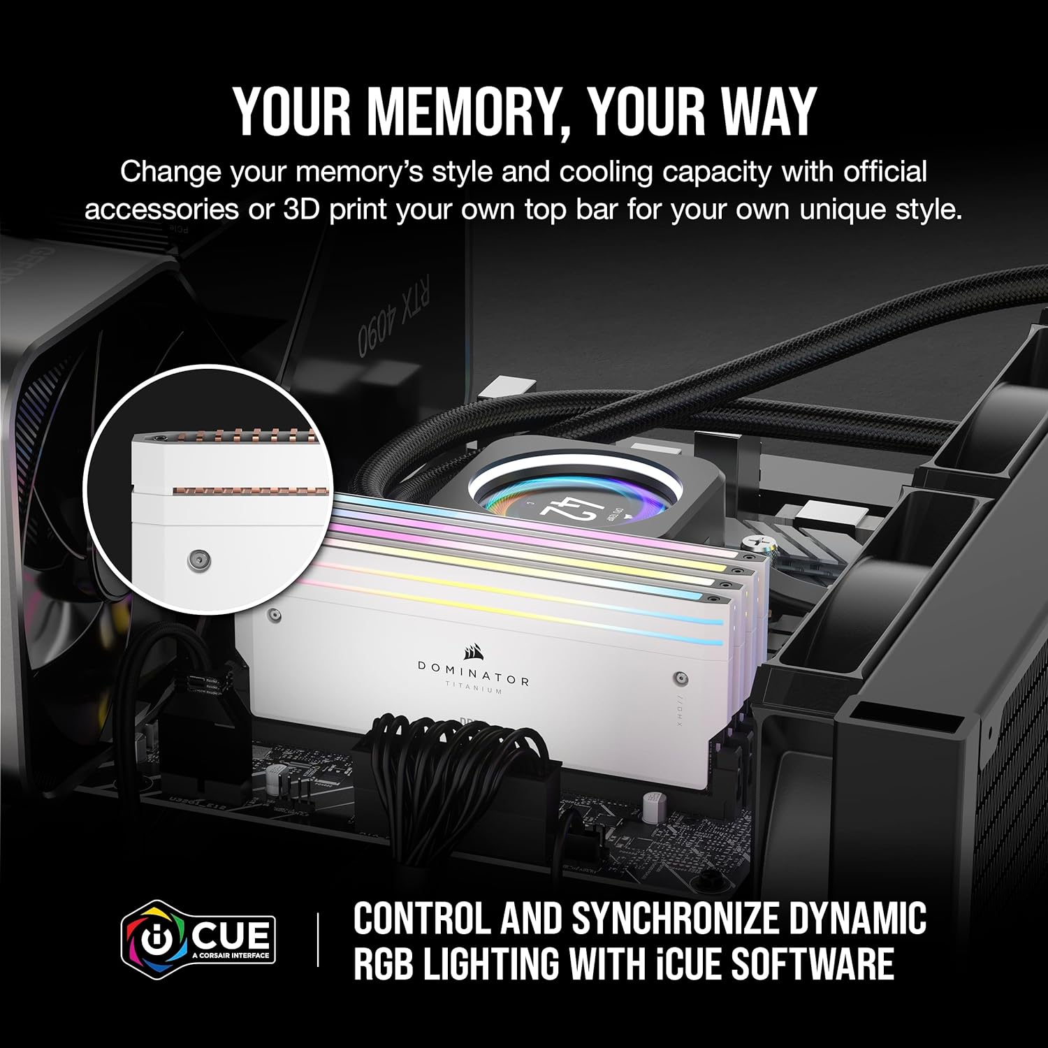 رم 32 گیگابایت 7000 مگاهرتز DOMINATOR TITANIUM RGB CL34 DDR5 کورسیر