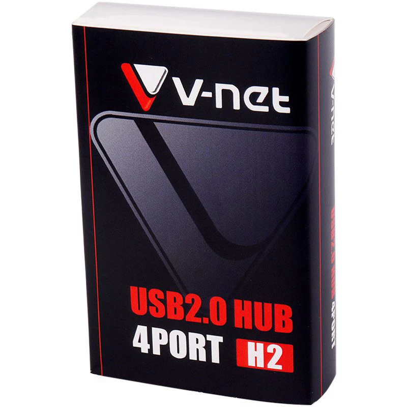 هاب 4 پورت USB وی نت مدل V-HUAMH204
