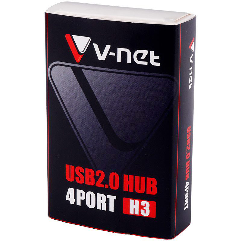 هاب 4 پورت USB وی نت مدل V-HUAMH304