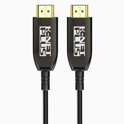 کابل HDMI 8K ورژن 2.1 فیبر نوری کی نت پلاس مدل KP-CHAOC21200 طول 20 متر