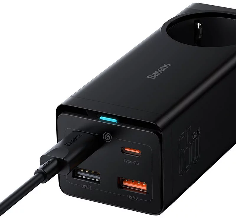 شارژر دیواری 65w باسئوس مدل PSZM000901