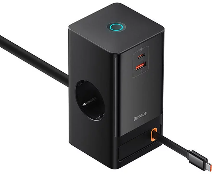 شارژر دیواری 4 پورت 65W باسئوس مدل PSLR000301