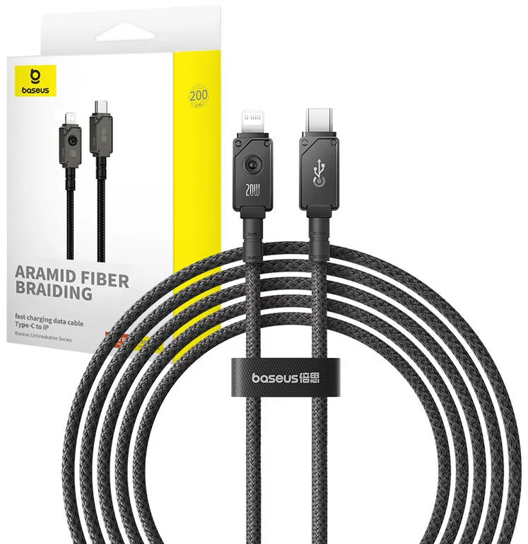 کابل شارژ Lightning باسئوس مدل P10355803111-01 طول 2 متر