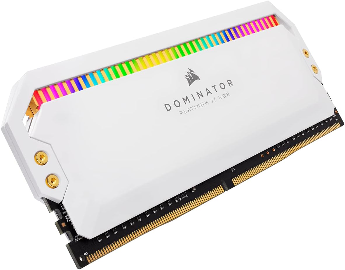 رم 64 گیگابایت 5200 مگاهرتز DOMINATOR PLATINUM RGB WHITE DDR5 کورسیر
