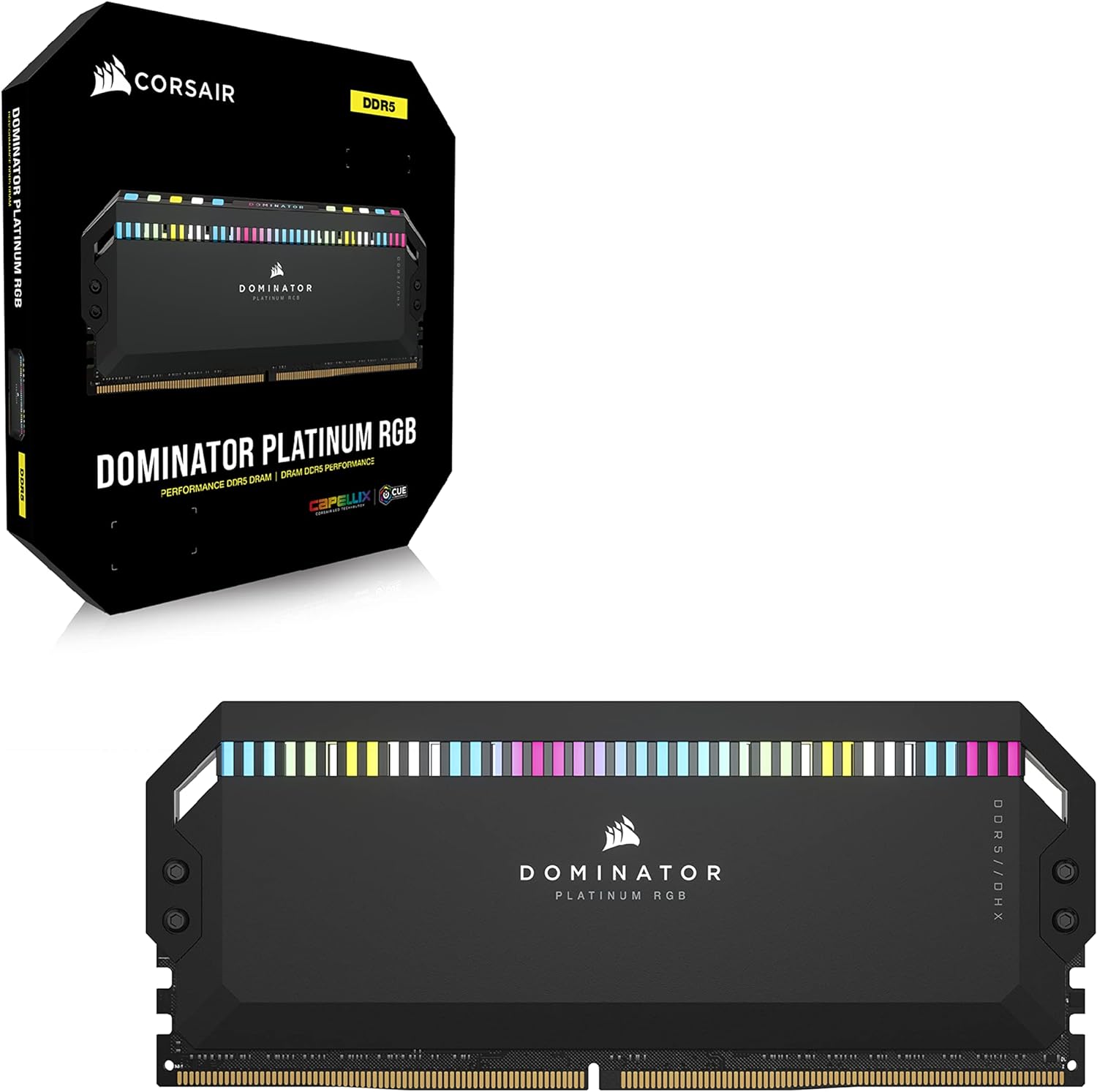 رم 64 گیگابایت 5200 مگاهرتز DOMINATOR PLATINUM RGB DDR5 کورسیر
