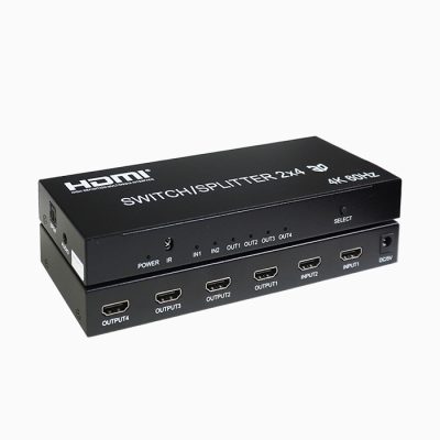 سوییچ اسپلیتر HDMI 2×4 کی نت مدل KSS24
