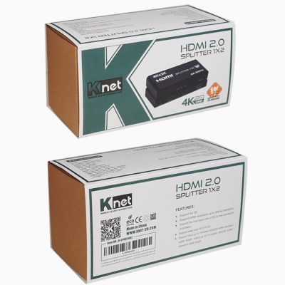 اسپلیتر 2 پورت HDMI 2.0 کی نت مدل KS642