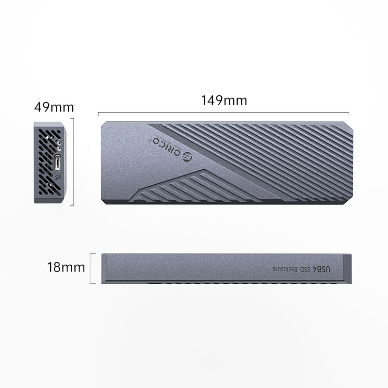 باکس اس اس دی M.2 NVMe اوریکو مدل CNM2-U4