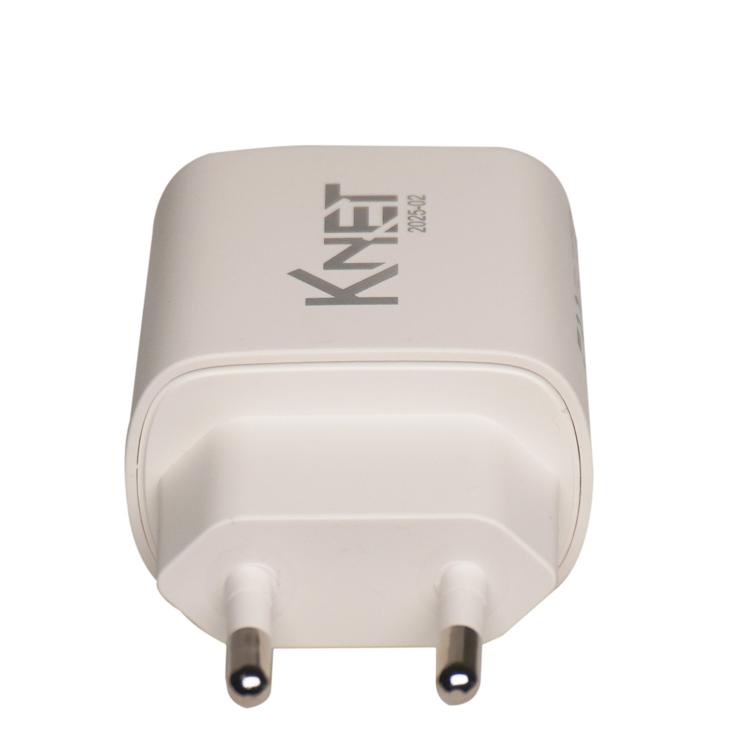 شارژر دیواری 25w کی نت مدل K-WCUAUC25W