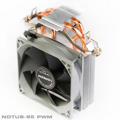 خنک کننده بادی پردازنده گرین مدل NOTUS 95 PWM
