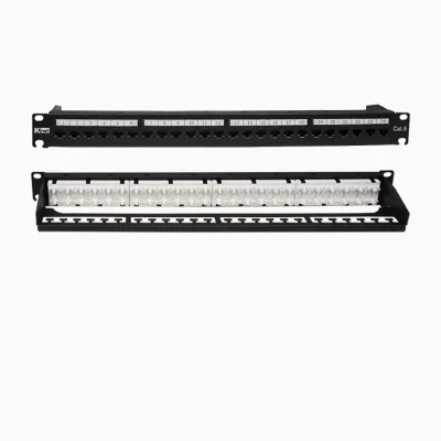 پچ پنل 24 پورت Cat6 UTP کی نت مدل K-NPC6UTL24
