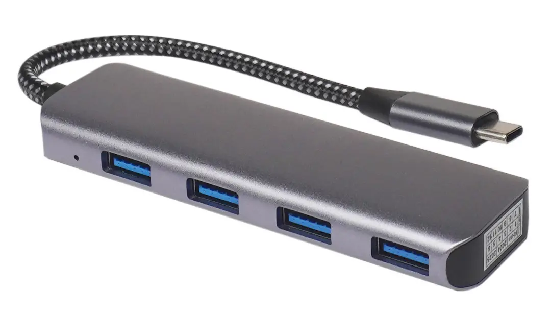 هاب 4 پورت Type-C کی نت مدل K-HUCMHC320
